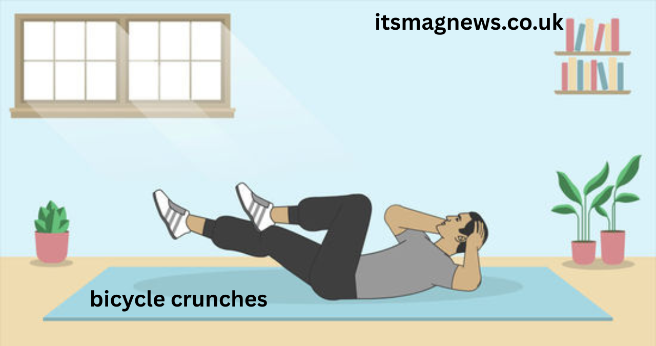 bicycle crunches
